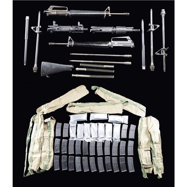 GROUPING OF AR-15 & M16 PARTS & ACCESSORIES.
