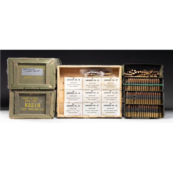 APPROX. 3,600 ROOUNDS OF MILITARY 30-06 AMMO.