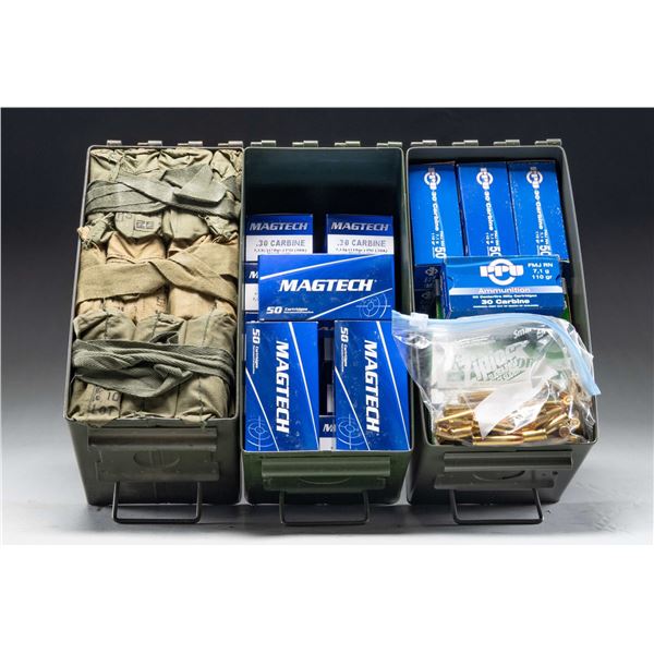 2,680 ROUNDS OF .30 CARBINE AMMO.