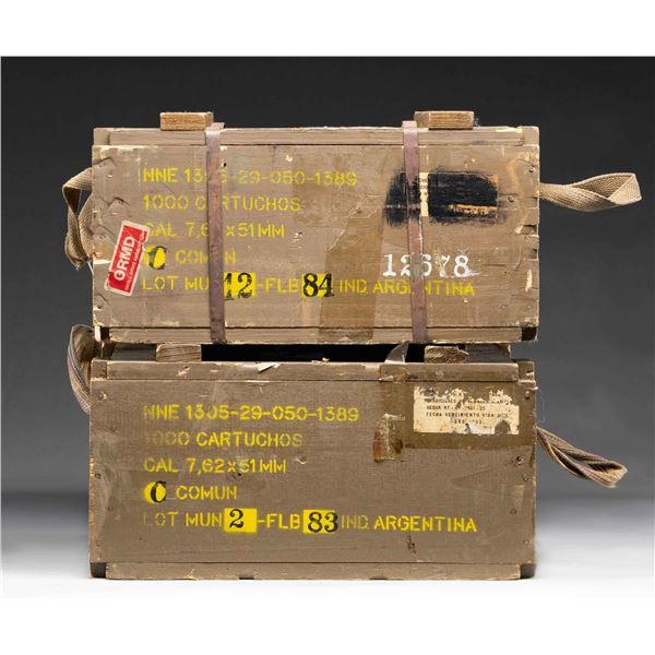 2000 RDS. OF ARGENTINE 7.62 NATO SURPLUS AMMO.