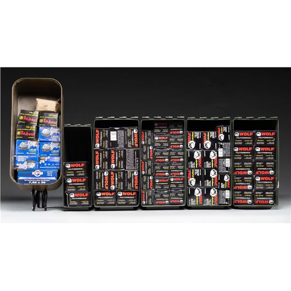 ABOUT 3000 RDS. OF 7.62X39 AMMO.