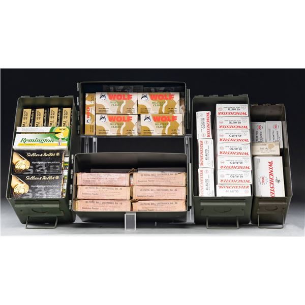 PISTOL AMMO - 45 ACP, 380 ACP, 25 ACP & 9MM