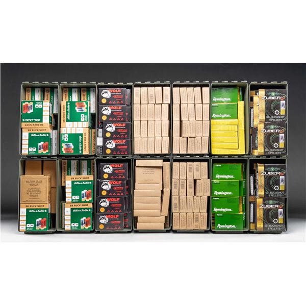 2,300 ROUNDS OF 12 GAUGE 00 BUCKSHOT (2 3/4").