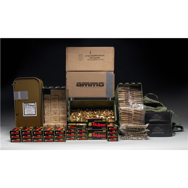 MILITARY CALIBER AMMO - 223, 9MM, 45ACP & 7.62X51.