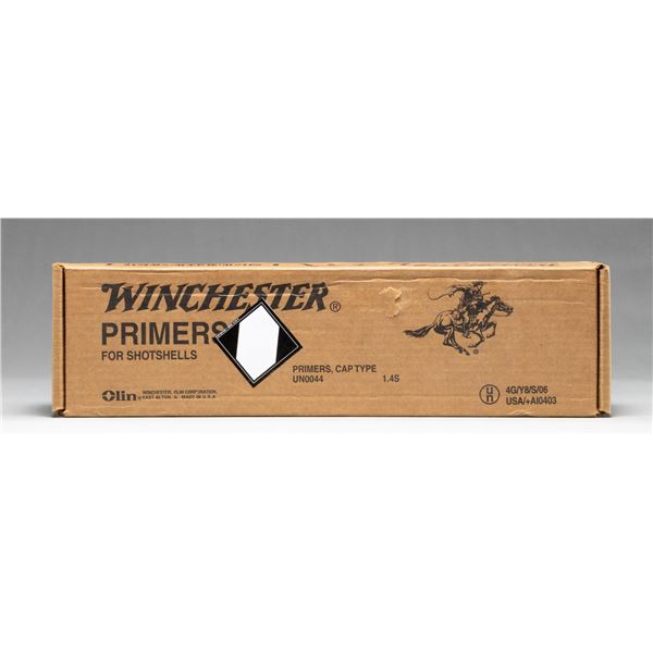 5000 CT CASE OF WINCHESTER W209 SHOTSHELL PRIMERS.