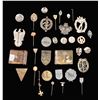 Image 1 : WWII GERMAN BADGES, BUCKLES, STICKPINS & MORE.