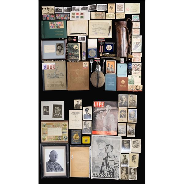 WWII GERMAN BOOKS, PHOTOS, MEDALS, AND MUCH MORE.