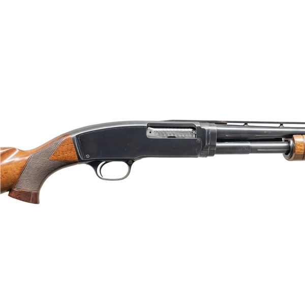 WINCHESTER MODEL 42 SIMMONS RIB PUMP SHOTGUN.