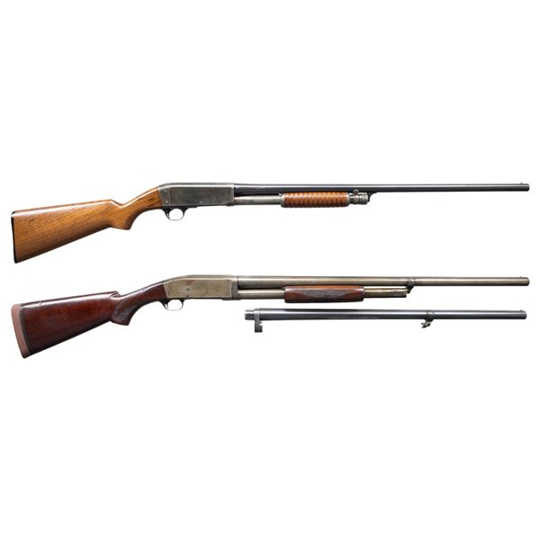 REMINGTON MODEL 17 & 29 PUMP ACTION SHOTGUNS.