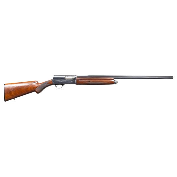 PRE-WAR, 16 GAUGE BROWNING A5 SEMI AUTO SHOTGUN.