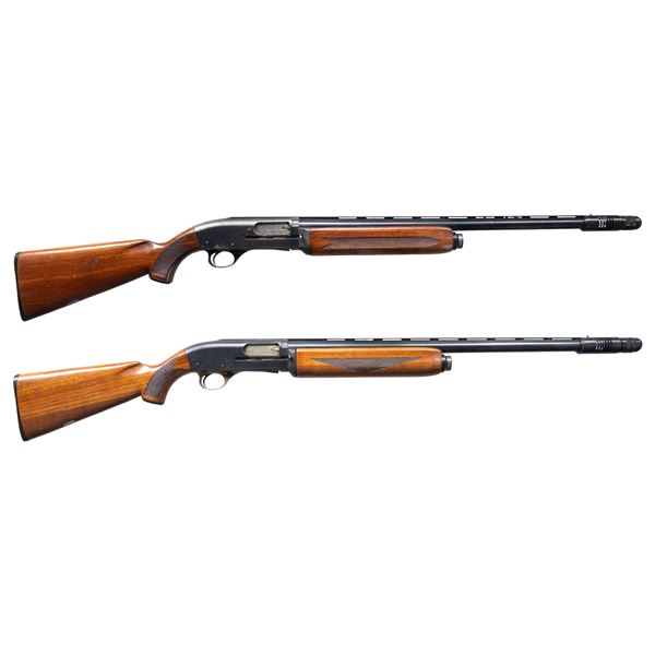 2 J.C. HIGGINS MODEL 60 SEMI AUTO SHOTGUNS.
