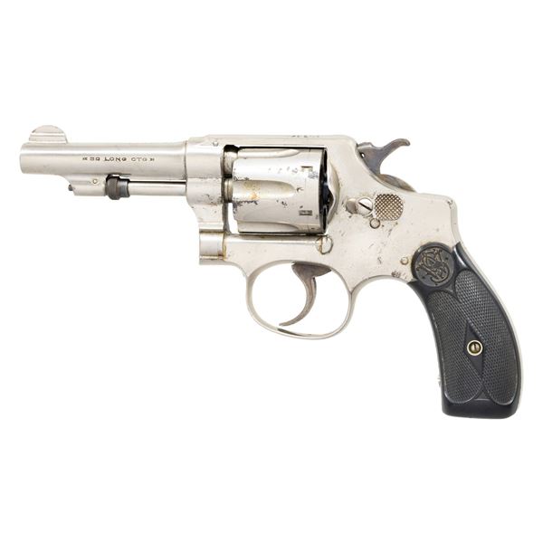 SMITH & WESSON 32 HE 5TH CHANGE DA REVOLVER.