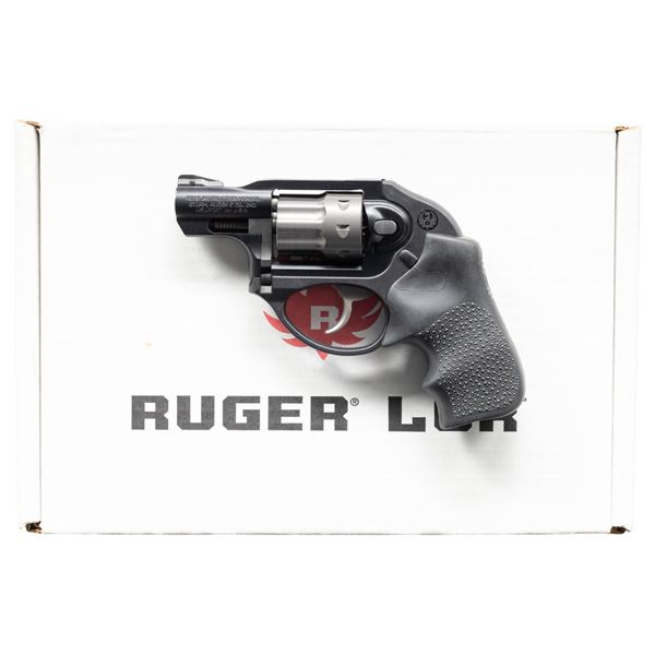 BOXED RUGER MODEL LCR 22 LR DAO REVOLVER.