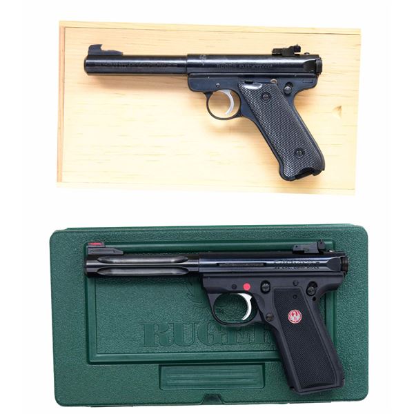RUGER RCA MARK II & MARK III SEMI AUTO PISTOLS.