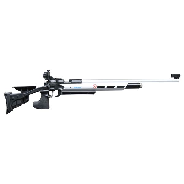 HAMMERLI MODEL AR 20 SILVER MATCH AIR RIFLE.