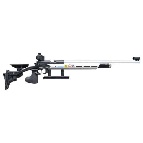 HAMMERLI MODEL AR 20 SILVER MATCH AIR RIFLE.