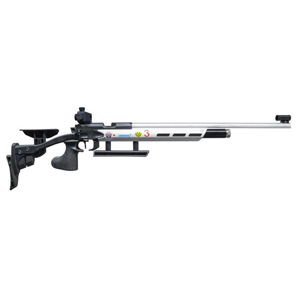 HAMMERLI MODEL AR 20 SILVER MATCH AIR RIFLE.