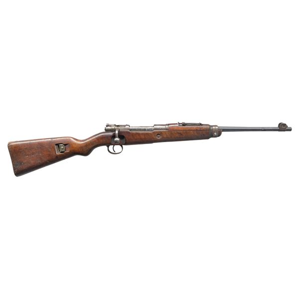 SPORTERIZED GERMAN KAR98A BOLT ACTION CARBINE.