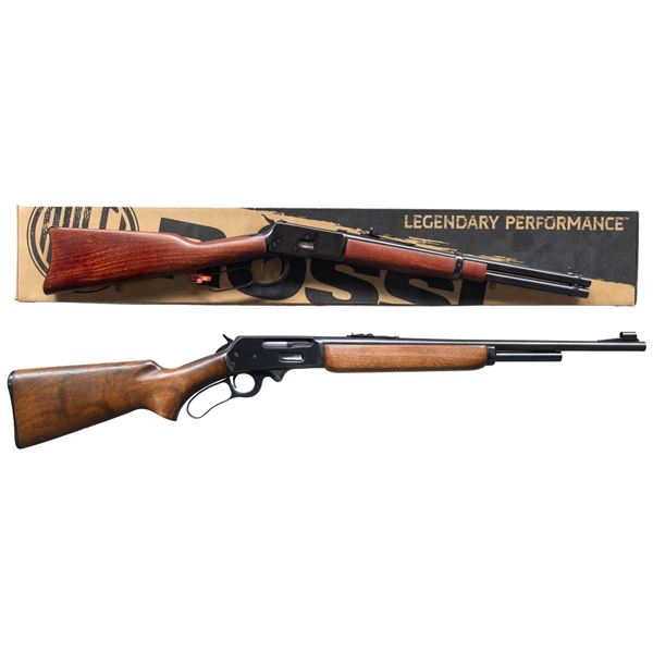 ROSSI & MARLIN LEVER ACTION CARBINES.