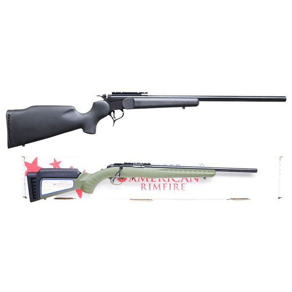THOMPSON CENTER & RUGER RIFLES.