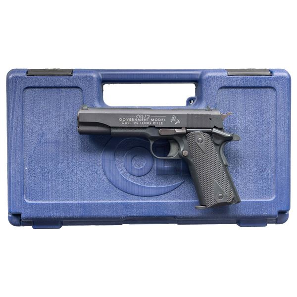 COLT GOVERNMENT MODEL SEMI AUTO PISTOL.
