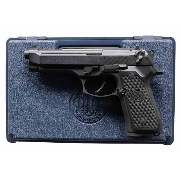ITALIAN BERETTA 92F SEMI AUTO PISTOL WITH BERETTA