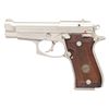 Image 1 : NICKEL BERETTA 85FS CHEETAH SEMI AUTO PISTOL.