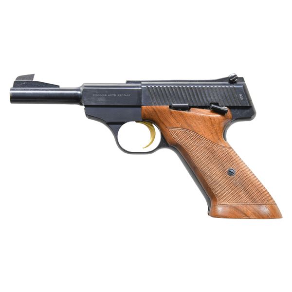BELGIAN BROWNING CHALLENGER SEMI AUTO PISTOL.