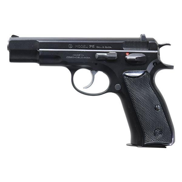PRE-B CZ-75 SEMI AUTO PISTOL.