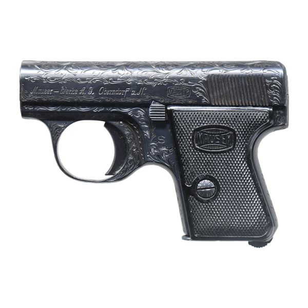 ENGRAVED MAUSER MODEL WTP II SEMI-AUTOMATIC VEST