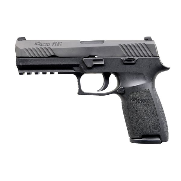 SIG SAUER P320 SEMI AUTO PISTOL.