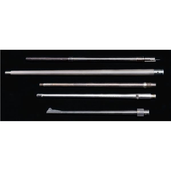 4 RIFLE BARRELS - SSG 3000, 10/22, AR-7, 22LR FOR