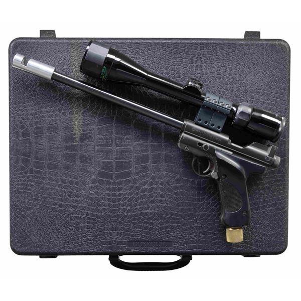 CROSMAN MARK I TARGET C02 AIR PELLET PISTOL.