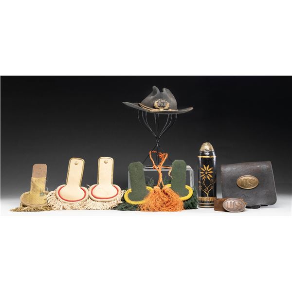 US CIVIL WAR AND POST CIVIL WAR ITEMS AND AN