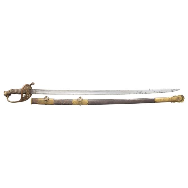 US M1850 STAFF & FIELD OFFICER'S SWORD BY