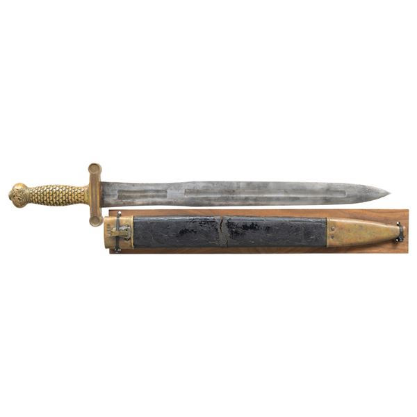 IMPORTED US M1832 ARTILLERY SHORT SWORD.