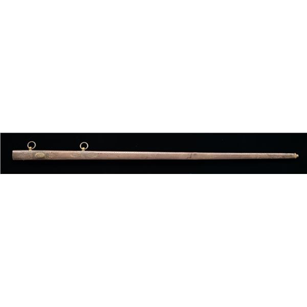 SCABBARD FOR US M1821 OFFICER'S STYLE SWORD.