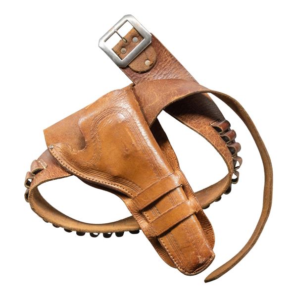 CARTRIDGE BELT & HOLSTER FOR COLT SINGLE ACTION