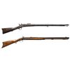 Image 1 : REMINGTON ROLLING BLOCK & PEDERSOLI HAWKEN RIFLES.