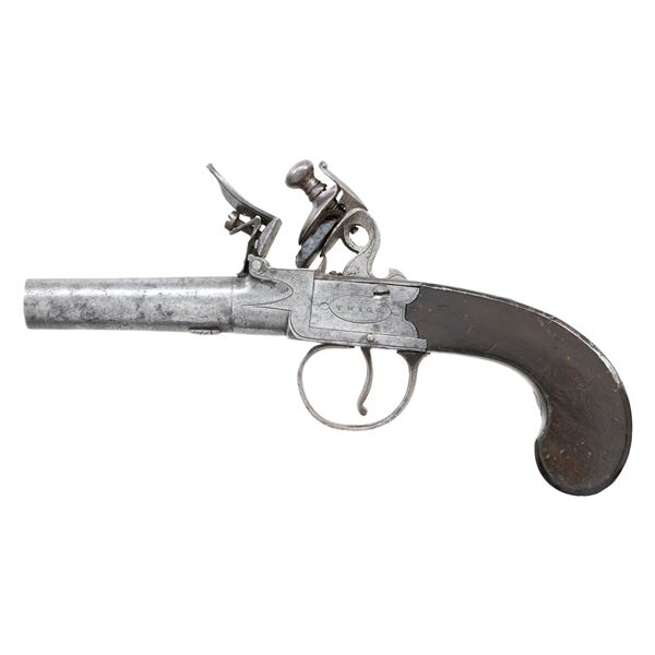 TWIGG FLINTLOCK CREW BARREL BOOT PISTOL.
