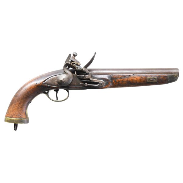 DUTCH / BELGIAN FLINTLOCK DRAGOON PISTOL.
