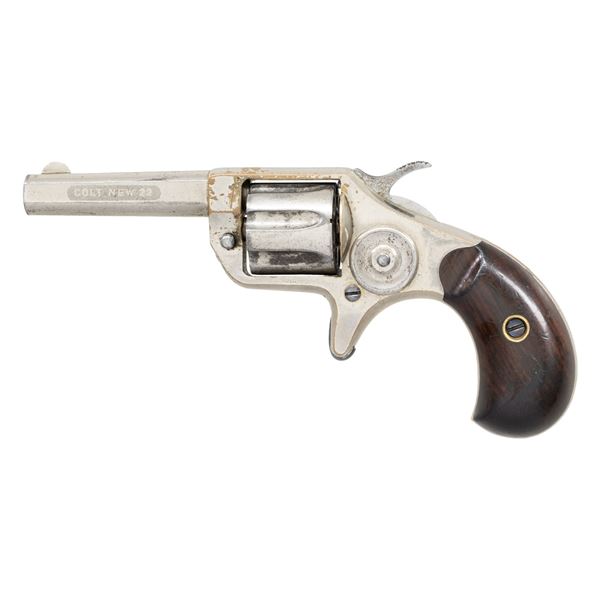 ETCHED PANEL COLT NEW LINE SINGLE ACTION REVOLVER.