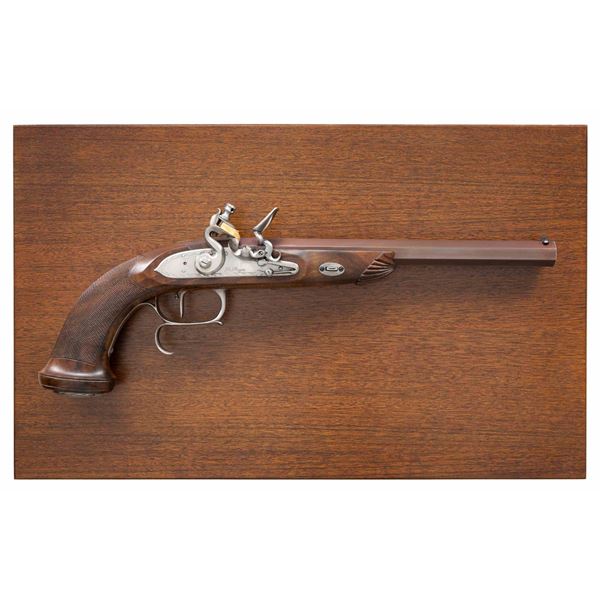 PEDERSOLI LE PAGE FLINTLOCK TARGET PISTOL.