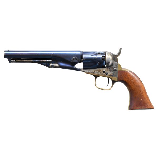 ITALIAN UBERTI 1862 POLICE PERCUSSION REVOLVER.