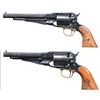 Image 1 : 2 ITALIAN 1858 REMINGTON REVOLVERS.