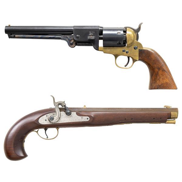 NAVY ARMS 1860 & PEDERSOLI KENTUCKY HANDGUNS.