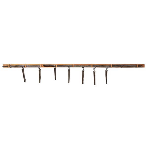 EUROPEAN STYLE MATCHLOCK POWDER BELT.