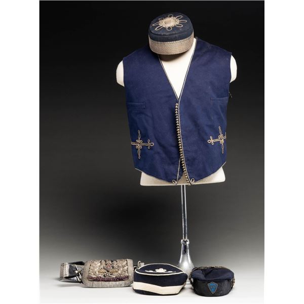 BRITISH ROYAL ARTILLERY ACCOUTREMENT/UNIFORM SET.