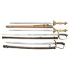 Image 2 : 3 FOREIGN SWORDS.