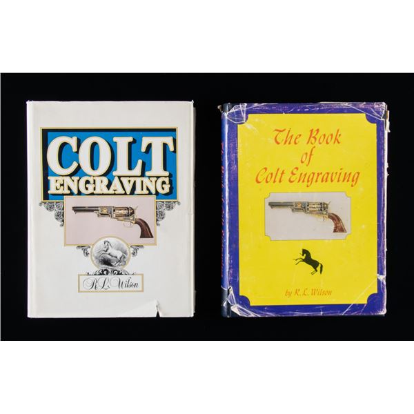 LOT OF 2 COPIES OF "THE BOOK OF COLT ENGRAVING" BY